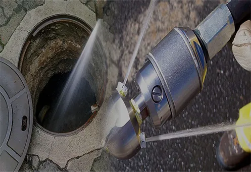 Hidrojateamento no Lajeado